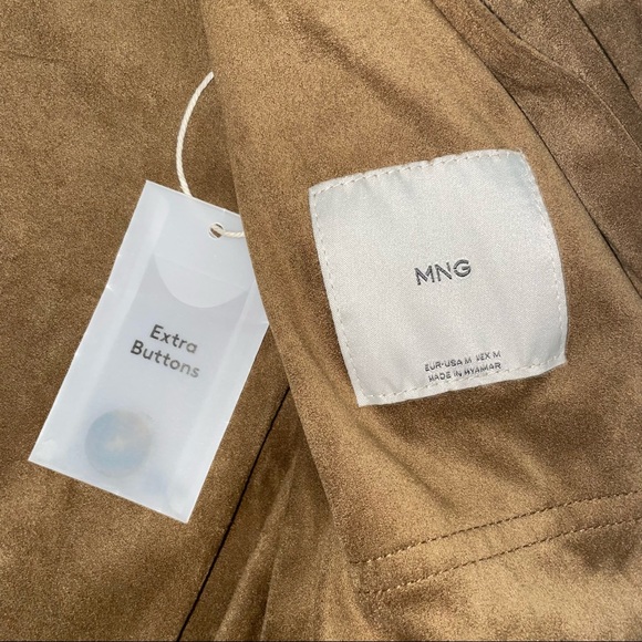 Suede effect overshirt - Picture 6 of 6